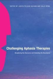Tapa de Challenging aphasia therapies