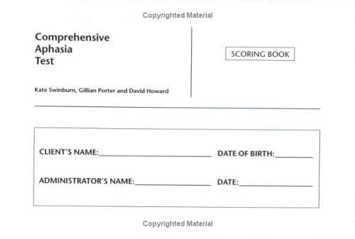 Tapa de Scoring Book