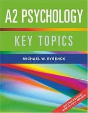 Tapa de A2 Psychology