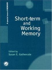 Tapa de Short-Term and Working Memory