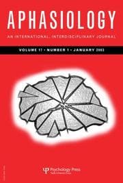 Tapa de Aphasiology (Quality of Life in Aphasia) volume 17 number 4 april 2003