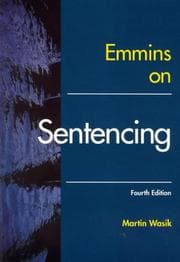Tapa de Emmins on sentencing