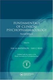Tapa de Fundamentals of clinical psychopharmacology