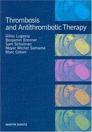 Tapa de Thrombosis and antithrombotic therapy
