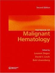 Tapa de Textbook of malignant hematology