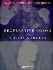 Tapa de Reoperative colon and rectal surgery