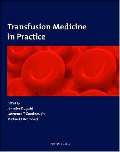 Tapa de Transfusion medicine in practice