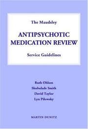 Tapa de The Maudsley antipsychotic medication review service guidelines