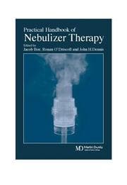 Tapa de PRACTICAL HANDBOOK OF NEBULIZER THERAPY; ED. BY JACOB BOE