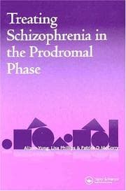 Tapa de Treating schizophrenia in the prodromal phase