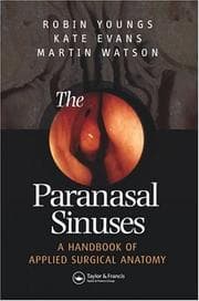 Tapa de PARANASAL SINUSES: A HANDBOOK OF APPLIED SURGICAL ANATOMY