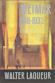 Tapa de Weimar 1918-1933
