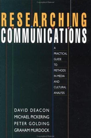 Tapa de Researching communications