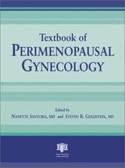 Tapa de Textbook of perimenopausal gynecology