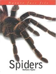 Tapa de Spiders (Nature Fact Files)