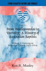 Tapa de From Woolloomooloo to 'Eternity' and A History of Australian Baptists