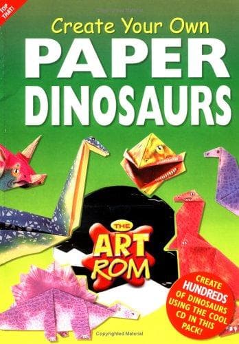 Tapa de Create your own paper dinosaurs