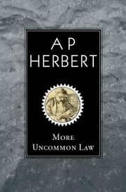Tapa de More uncommon law