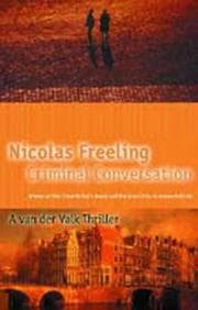 Tapa de Criminal Conversation (A Van Der Valk Thriller)