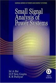 Tapa de Small Signal Analysis of Power Systems