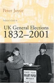 Tapa de Politico's Guide To Uk General Elections, 18322001