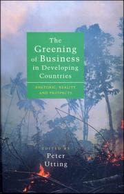 Tapa de The Greening of Business in Developing Countries