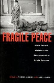Tapa de Fragile peace