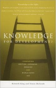 Tapa de Knowledge for development?