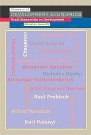 Tapa de Pioneers of Development Economics