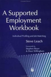 Tapa de A Supported Employment Workbook