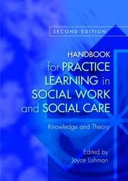 Tapa de Handbook for Practice Learning in Social Work and Social Care