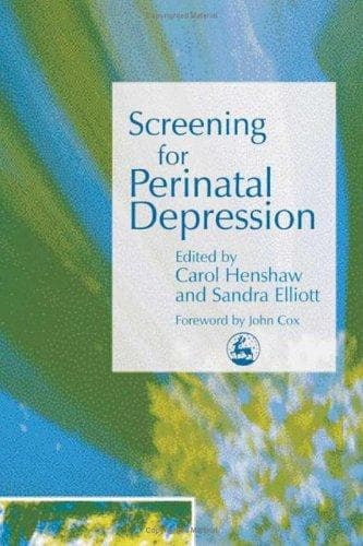 Tapa de Screening for perinatal depression