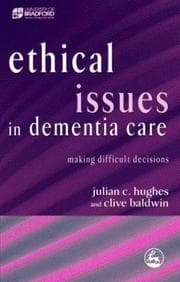 Tapa de Ethical issues in dementia care