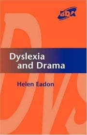 Tapa de Dyslexia and Drama (A BDA/Fulton Publication)
