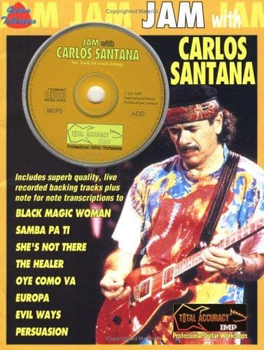Tapa de Jam with Carlos Santana with CD