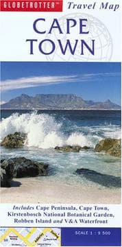 Tapa de Cape Town Travel Map