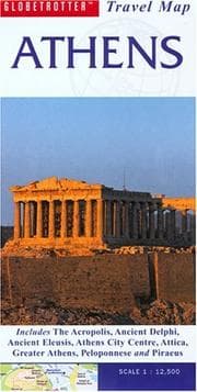 Tapa de Athens Travel Map
