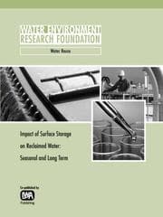 Tapa de Impact of surface storage on reclaimed water
