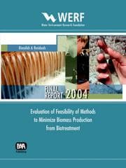 Tapa de Evaluation of feasibility of methods to minimize biomass production from biotreatment