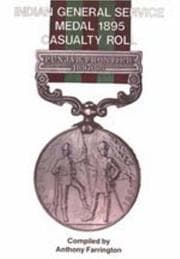 Tapa de India General Service Medal 1895 Casualty Roll