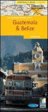 Tapa de The Rough Guide to Guatemala & Belize Map