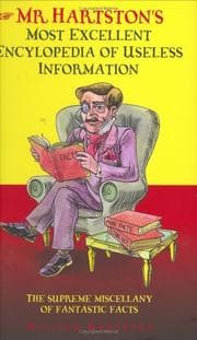 Tapa de Mr. Hartston's Most Excelletn Encyclopedia of Useless Information