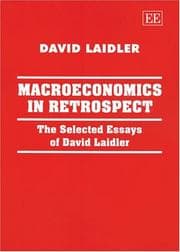 Tapa de Macroeconomics in retrospect