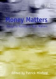Tapa de Money Matters