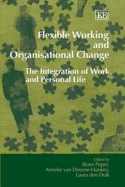 Tapa de Flexible working and organisational change
