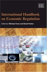 Tapa de International handbook on economic regulation