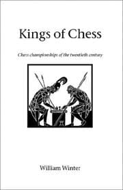 Tapa de Kings of Chess (Hardinge Simpole Chess Classics)