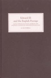 Tapa de Edward III and the English peerage