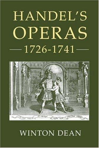 Tapa de Handel's Operas, 1726-1741