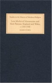 Tapa de Late Medieval Monasteries and their Patrons